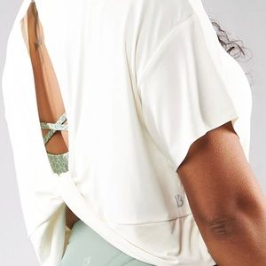 Buffbunny Collection Rainforest Crop - Ivory